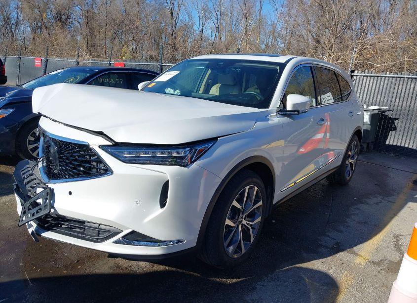Photo 2 of 2022 Acura Mdx TECHNOLOGY PACKAGE (VIN 5J8YE1H44NL021751)