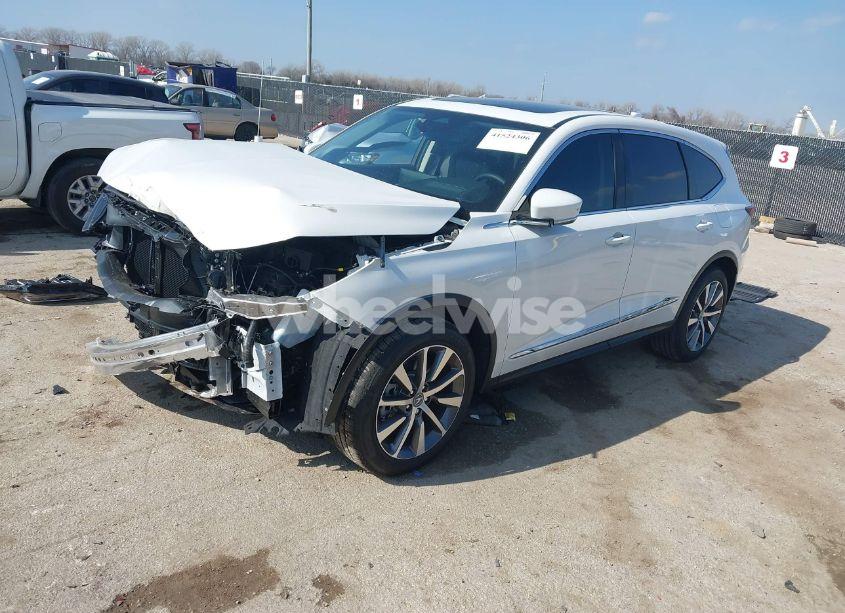 Photo 2 of 2025 Acura Mdx TECHNOLOGY PACKAGE (VIN 5J8YE1H45SL020376)