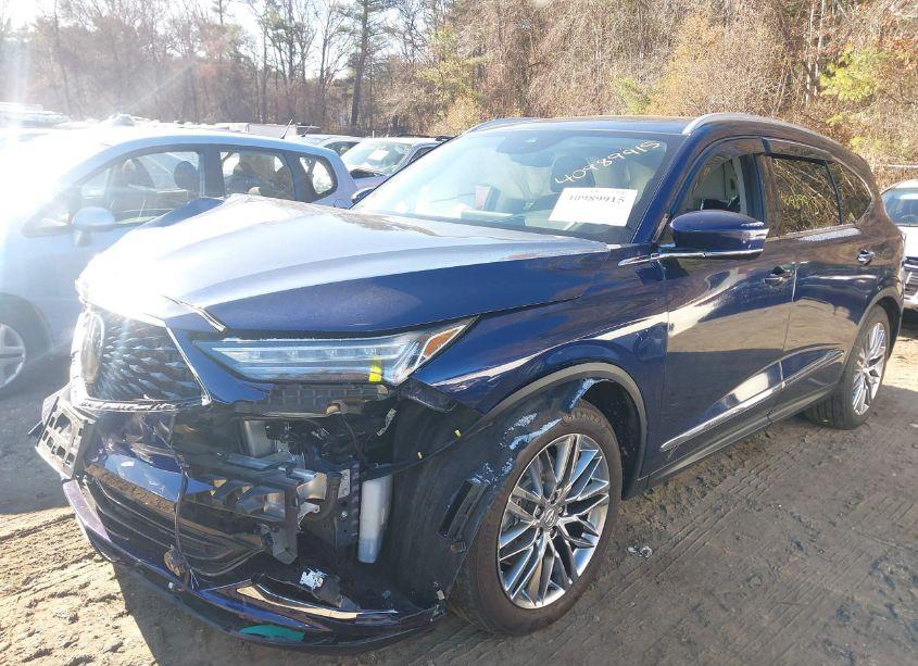Photo 2 of 2022 Acura Mdx ADVANCE PACKAGE (VIN 5J8YE1H82NL021492)