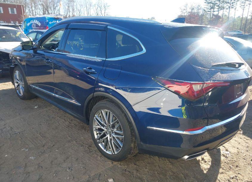 Photo 3 of 2022 Acura Mdx ADVANCE PACKAGE (VIN 5J8YE1H82NL021492)
