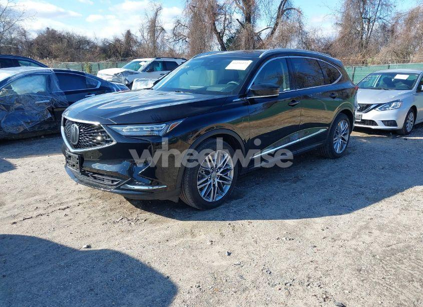 Photo 2 of 2022 Acura Mdx ADVANCE PACKAGE (VIN 5J8YE1H84NL040979)
