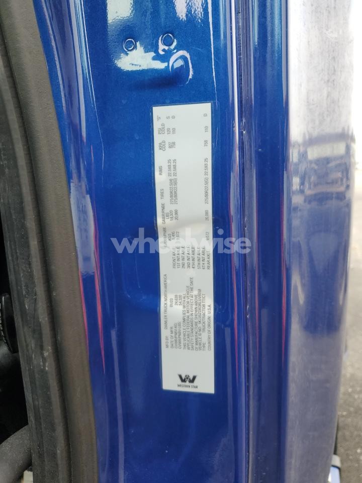 Photo 10 of 2024 WESTERN STAR/AUTO CAR 57X CHASSIS (VIN 5KJJBZDR3RLUV8058)