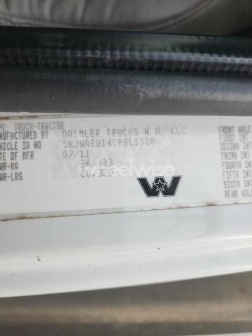 Photo 9 of 2012 WESTERN STAR 4900 SEMI TRUCK (VIN 5KJNAED14CPBL1520)