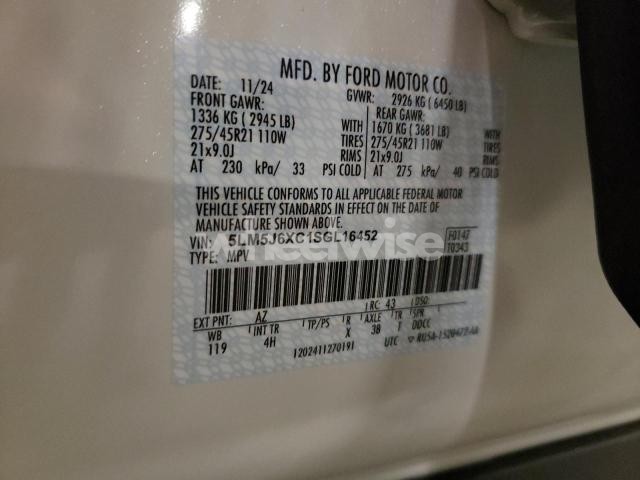 Photo 13 of 2025 LINCOLN AVIATOR (VIN 5LM5J6XC1SGL16452)