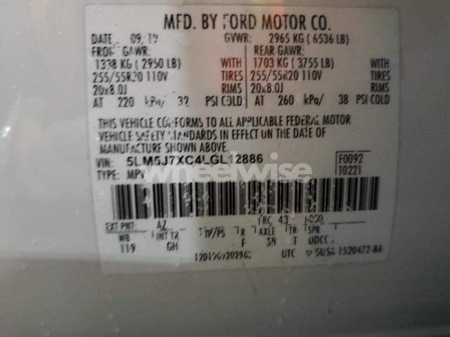 Photo 5 of 2020 LINCOLN AVIATOR RESERVE N/A (VIN 5LM5J7XC4LGL12886)