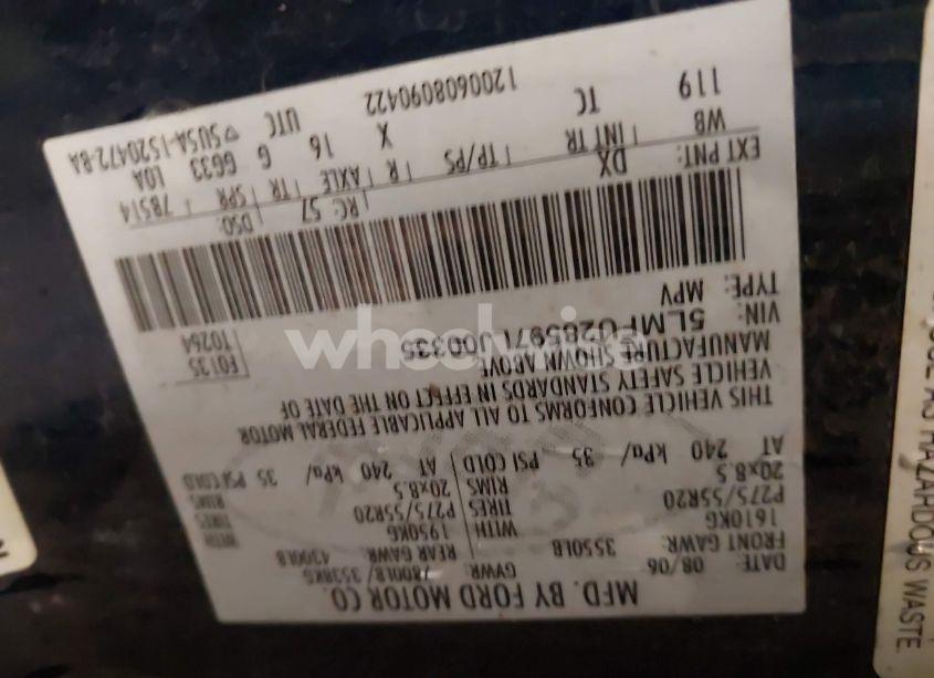 Photo 9 of 2007 Lincoln Navigator ULTIMATE (VIN 5LMFU28597LJ00335)