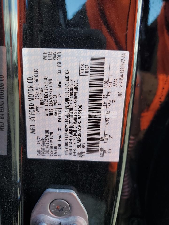 Photo 13 of 2025 LINCOLN NAUTILUS PREMIERE (VIN 5LMPJ8JA5SJ885108)