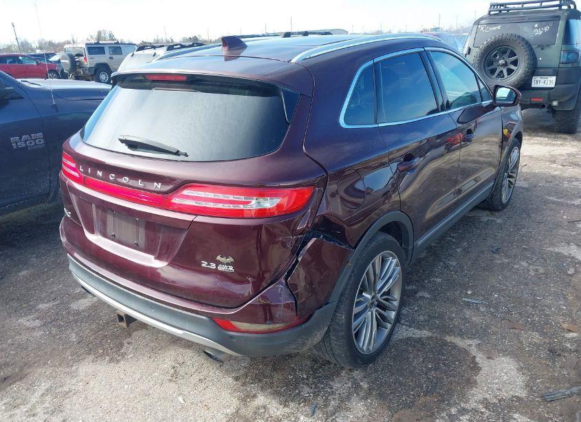 Photo 4 of 2016 Lincoln Mkc RESERVE (VIN 5LMTJ3DH7GUJ16299)