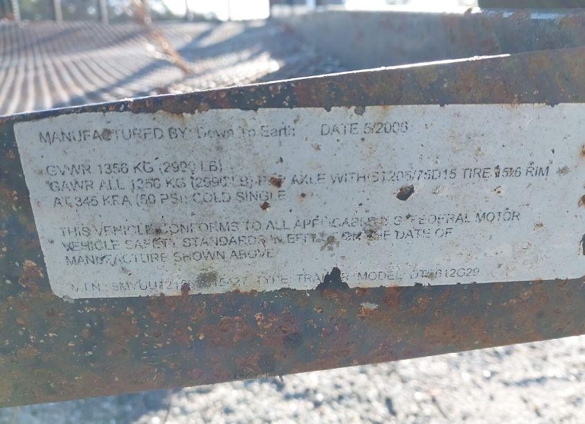 Photo 9 of 2006 Axon 2154 N/A (VIN 5MYUU12196B015427)