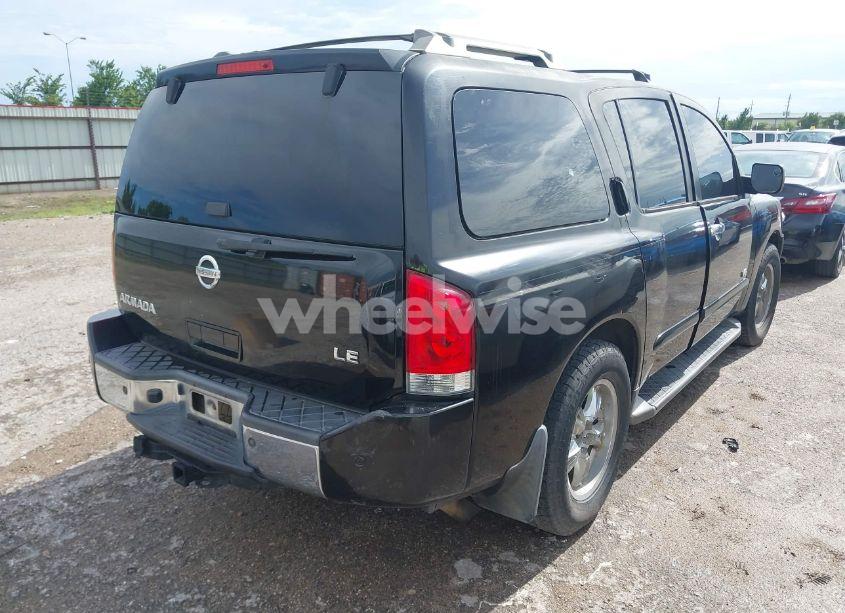 Photo 4 of 2005 Nissan Armada LE (VIN 5N1AA08A05N726400)