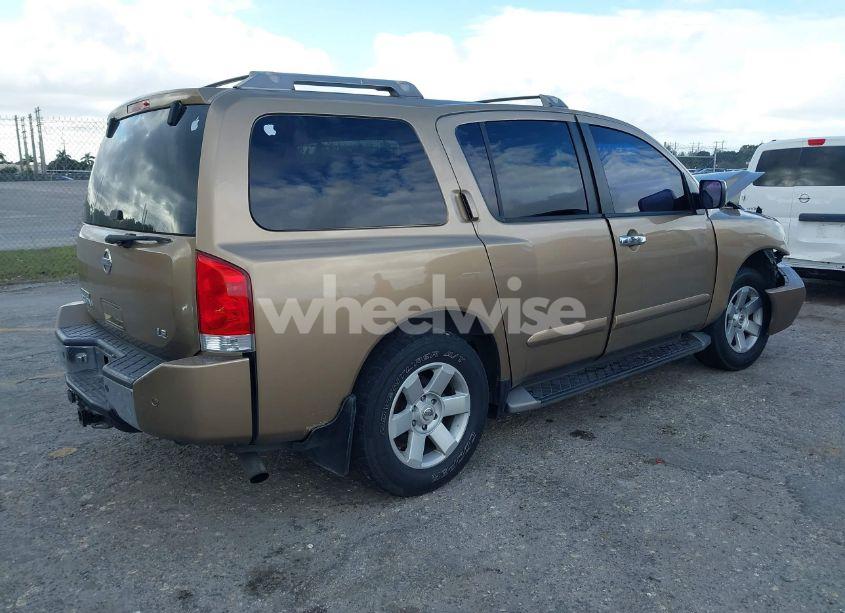 Photo 4 of 2004 Nissan Pathfinder ARMADA LE (VIN 5N1AA08A24N715462)
