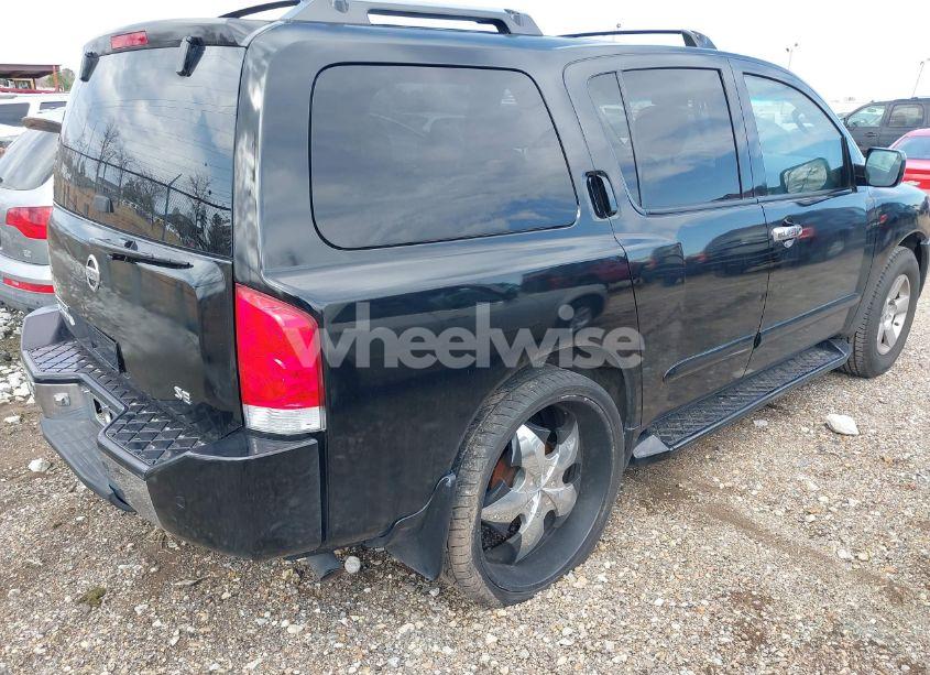 Photo 4 of 2004 Nissan Pathfinder ARMADA SE (VIN 5N1AA08A34N736630)