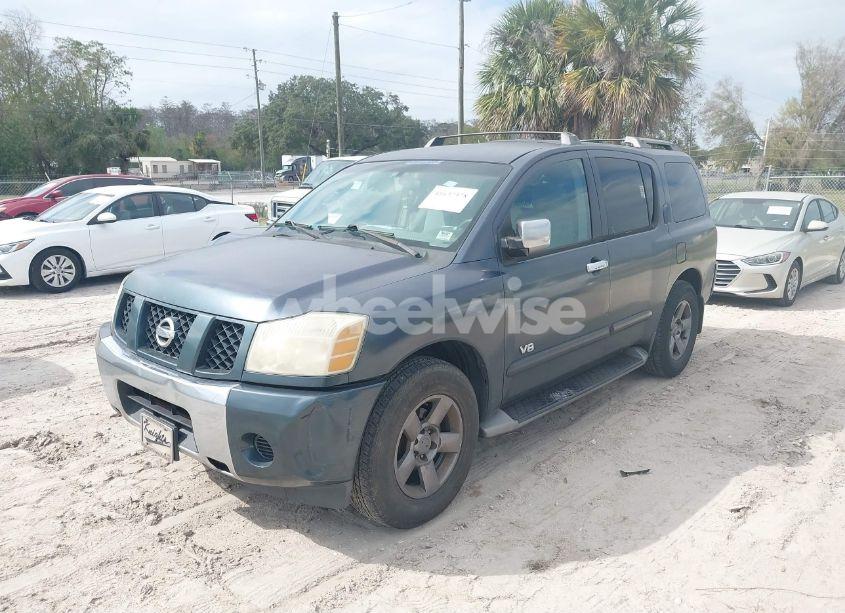 Photo 2 of 2005 Nissan Armada SE (VIN 5N1AA08A35N719456)