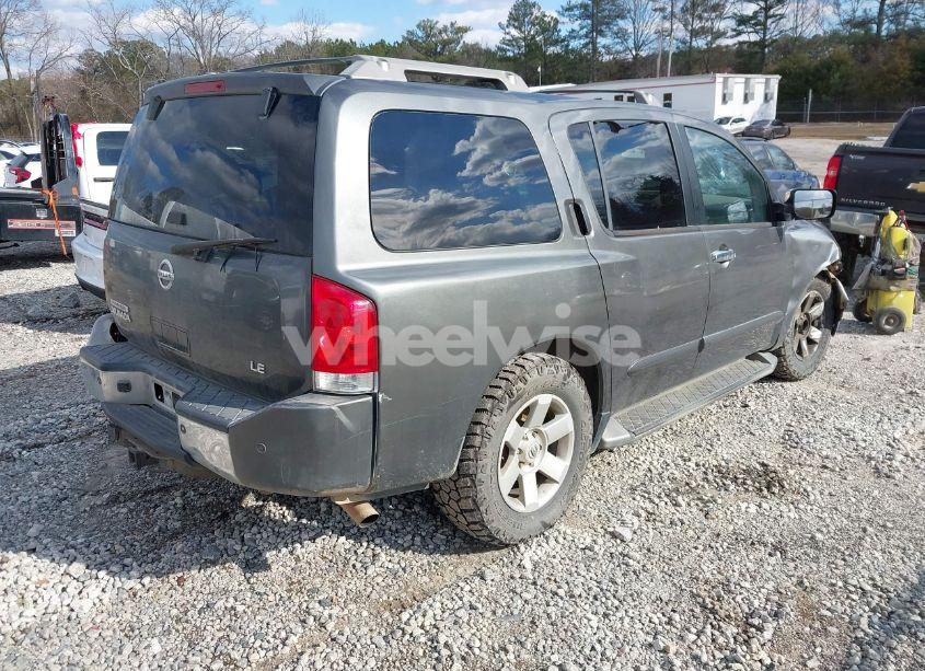 Photo 4 of 2004 Nissan Pathfinder ARMADA LE (VIN 5N1AA08A74N712475)