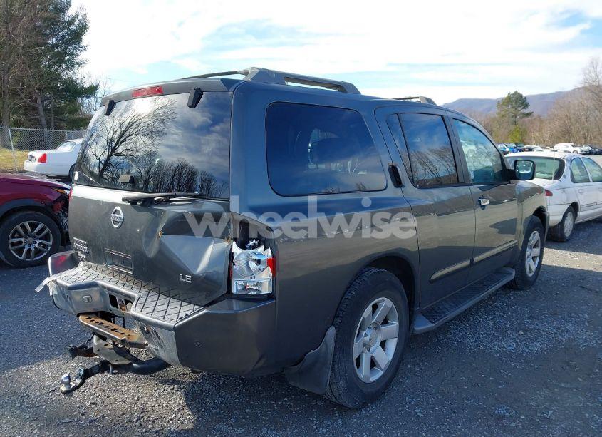 Photo 6 of 2004 Nissan Pathfinder ARMADA LE (VIN 5N1AA08A94N706676)
