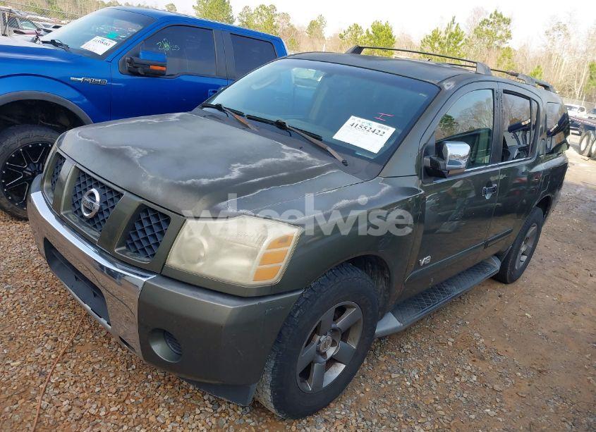 Photo 2 of 2005 Nissan Armada SE (VIN 5N1AA08AX5N711483)