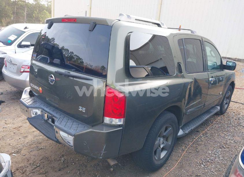 Photo 4 of 2005 Nissan Armada SE (VIN 5N1AA08AX5N711483)