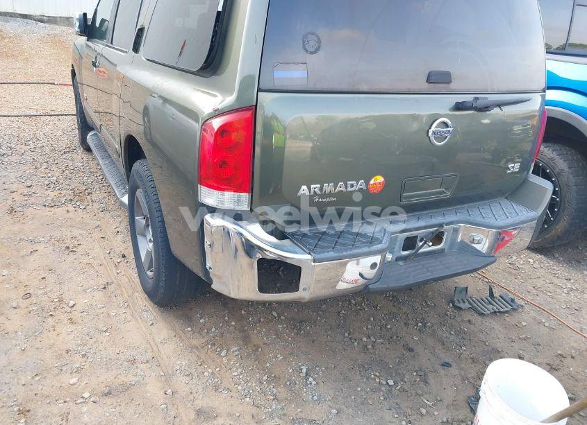Photo 6 of 2005 Nissan Armada SE (VIN 5N1AA08AX5N711483)