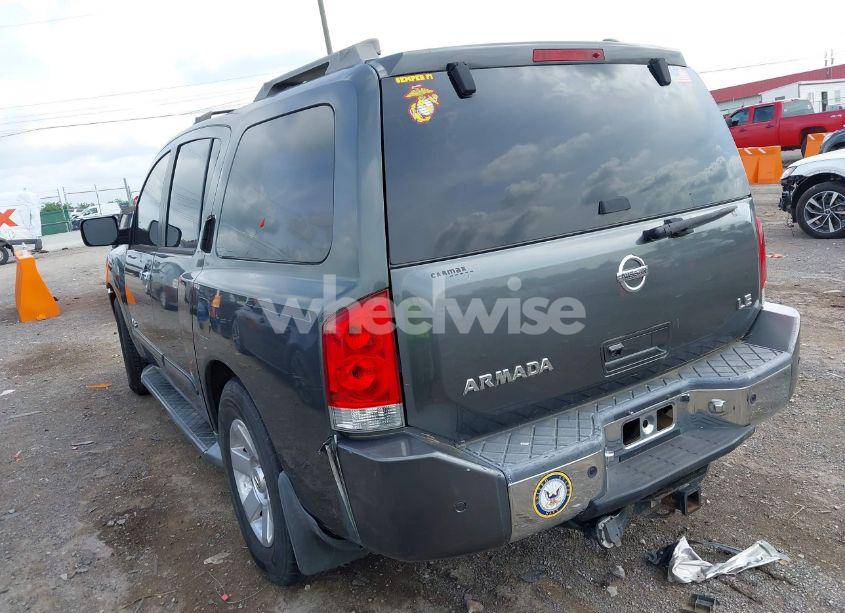 Photo 3 of 2005 Nissan Armada LE (VIN 5N1AA08AX5N731295)