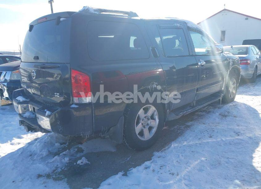 Photo 4 of 2005 Nissan Armada SE (VIN 5N1AA08B05N705524)