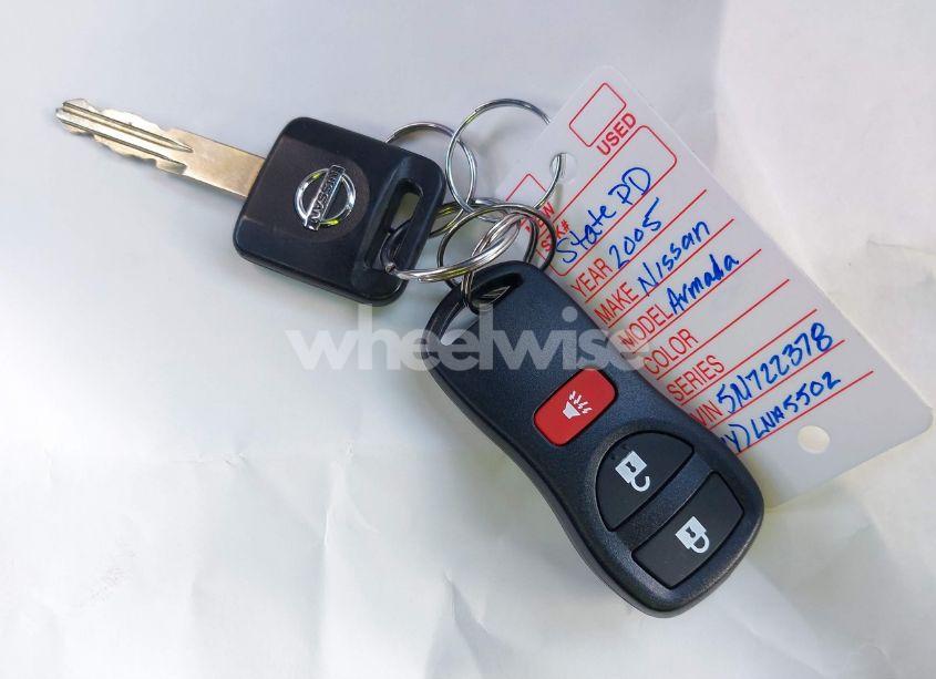 Photo 11 of 2005 Nissan Armada SE OFF-ROAD (VIN 5N1AA08B15N722378)