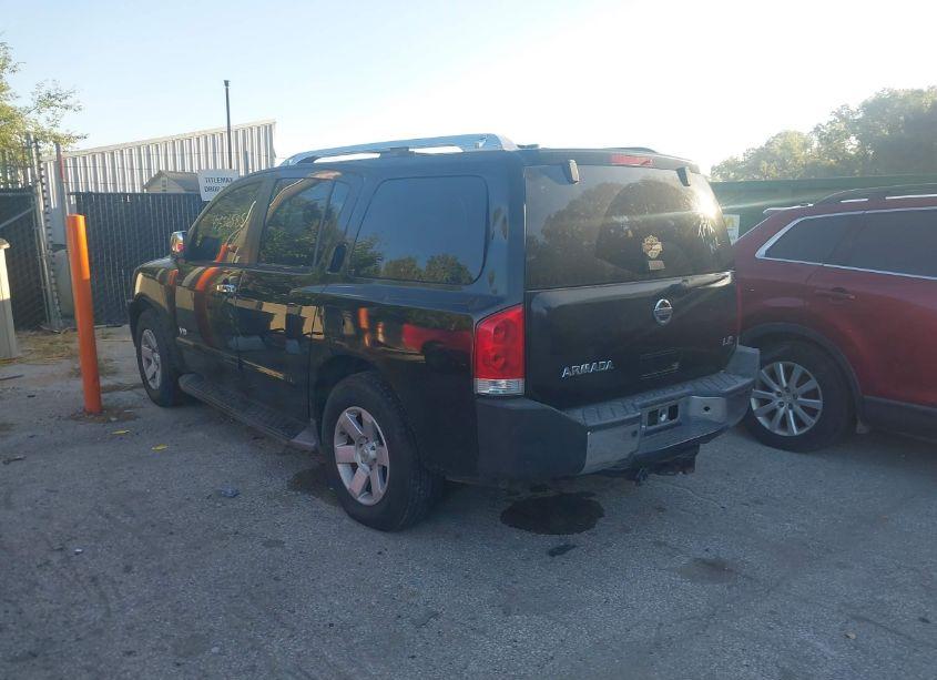 Photo 3 of 2005 Nissan Armada LE (VIN 5N1AA08B25N706559)