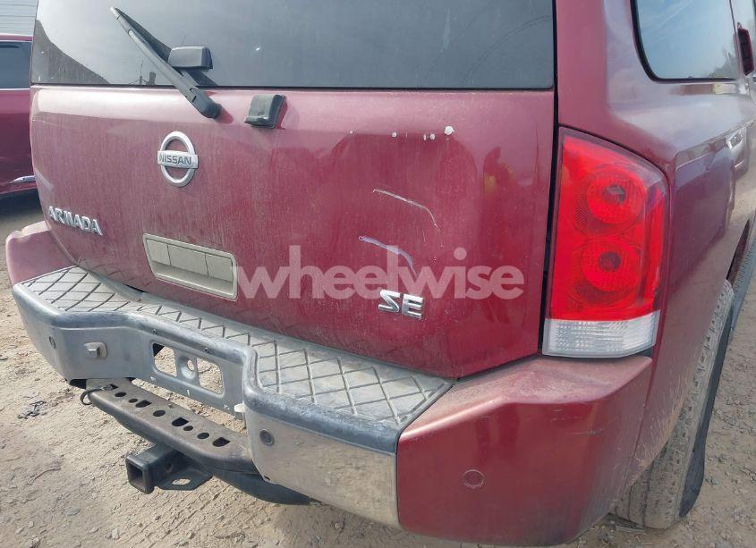 Photo 12 of 2005 Nissan Armada SE (VIN 5N1AA08B35N701791)