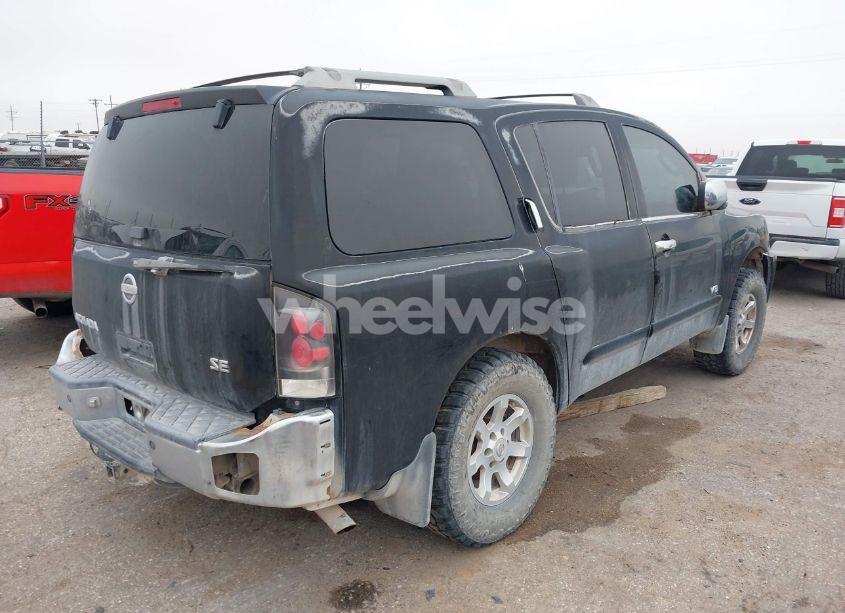 Photo 4 of 2005 Nissan Armada SE OFF-ROAD (VIN 5N1AA08B75N736365)