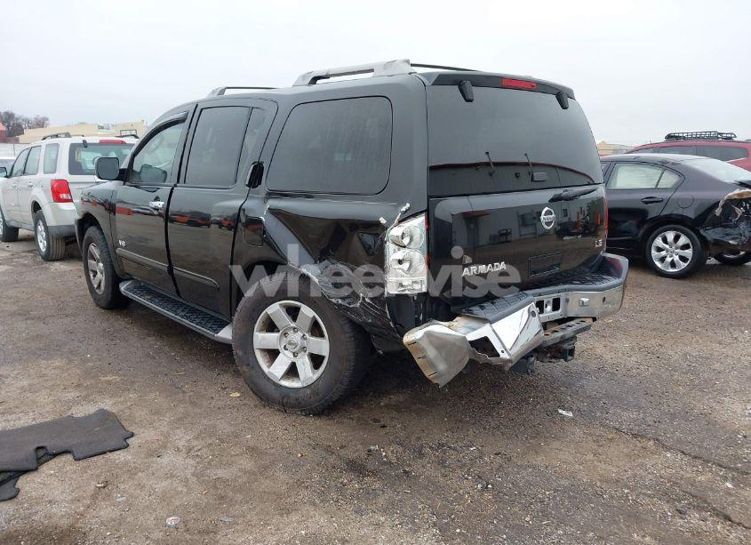 Photo 3 of 2005 Nissan Armada LE (VIN 5N1AA08B75N740349)