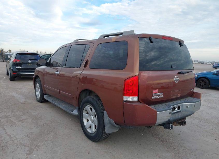 Photo 3 of 2004 Nissan Pathfinder ARMADA LE (VIN 5N1AA08B84N702918)