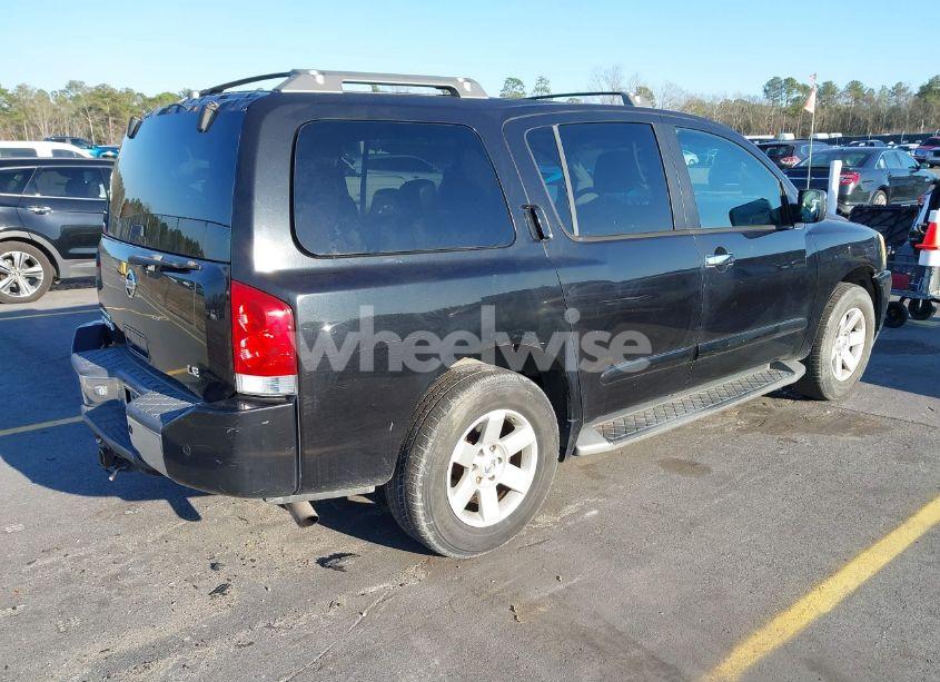 Photo 4 of 2004 Nissan Pathfinder ARMADA LE (VIN 5N1AA08B94N745843)