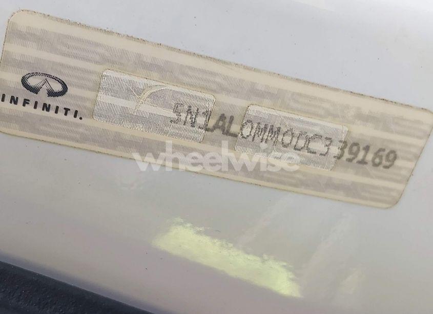 Photo 18 of 2013 Infiniti Jx35 (VIN 5N1AL0MM0DC339169)