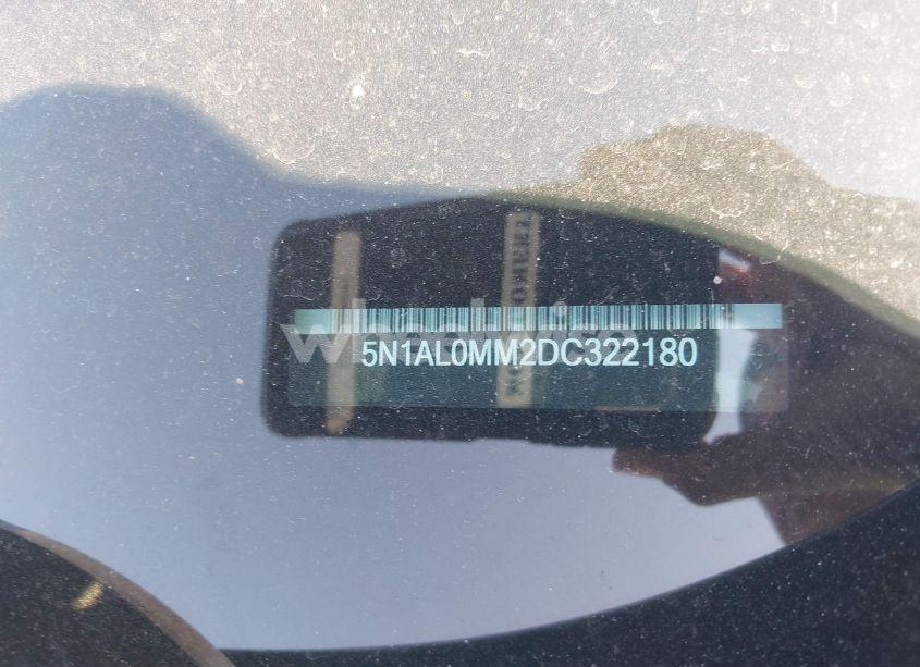 Photo 9 of 2013 Infiniti Jx35 (VIN 5N1AL0MM2DC322180)