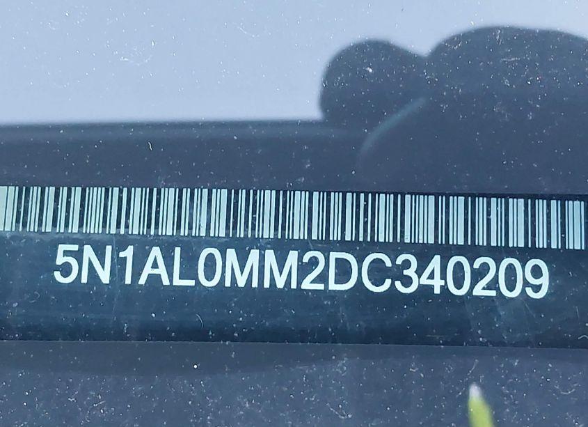 Photo 9 of 2013 Infiniti Jx35 (VIN 5N1AL0MM2DC340209)