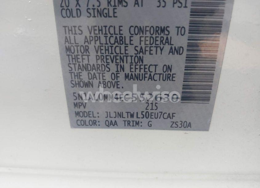 Photo 9 of 2014 Infiniti Qx60 (VIN 5N1AL0MM4EC552630)