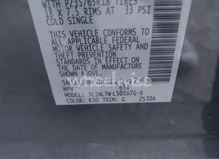 Photo 9 of 2013 Infiniti Jx35 (VIN 5N1AL0MM5DC322478)