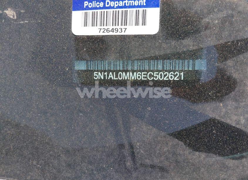 Photo 16 of 2014 Infiniti Qx60 (VIN 5N1AL0MM6EC502621)