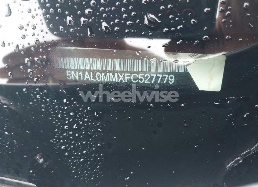 Photo 12 of 2015 Infiniti Qx60 (VIN 5N1AL0MMXFC527779)