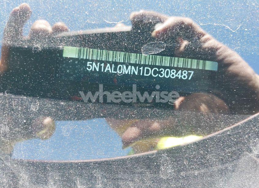 Photo 9 of 2013 Infiniti Jx35 (VIN 5N1AL0MN1DC308487)