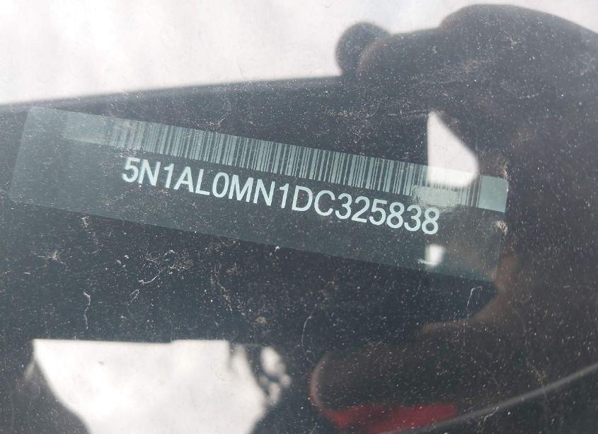 Photo 9 of 2013 Infiniti Jx35 (VIN 5N1AL0MN1DC325838)