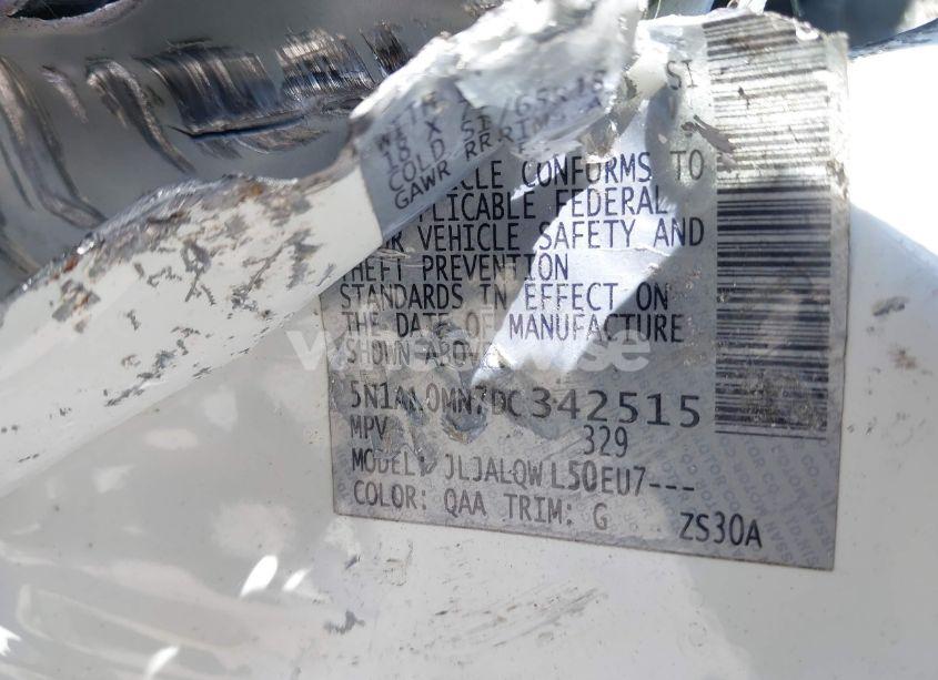 Photo 9 of 2013 Infiniti Jx35 (VIN 5N1AL0MN7DC342515)