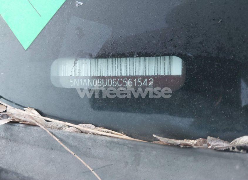 Photo 11 of 2006 Nissan Xterra S (VIN 5N1AN08U06C561542)