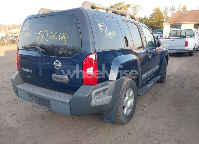 Photo 4 of 2006 Nissan Xterra S (VIN 5N1AN08U06C561542)