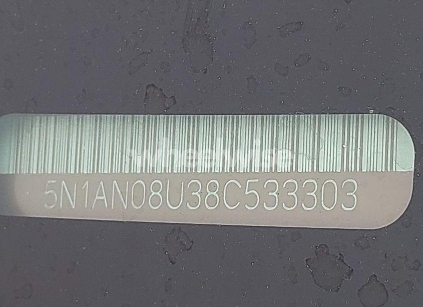 Photo 12 of 2008 Nissan Xterra X (VIN 5N1AN08U38C533303)