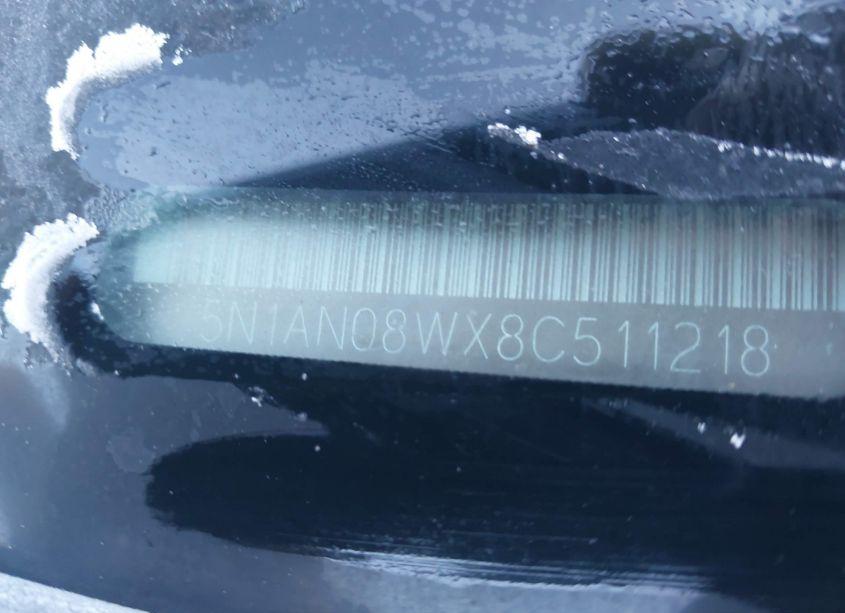 Photo 12 of 2008 Nissan Xterra X (VIN 5N1AN08WX8C511218)