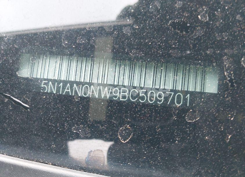 Photo 9 of 2011 Nissan Xterra S (VIN 5N1AN0NW9BC509701)