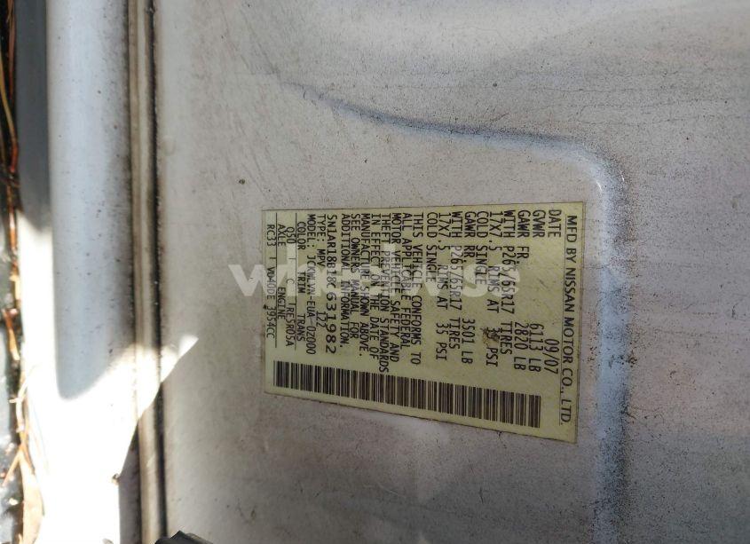 Photo 9 of 2008 Nissan Pathfinder LE (VIN 5N1AR18B18C631982)