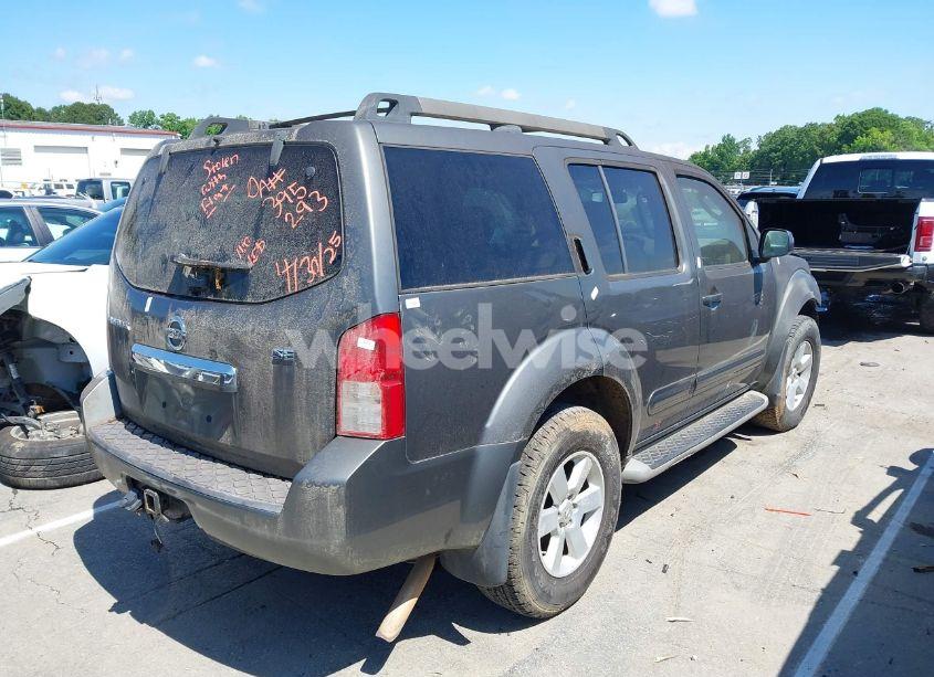 Photo 4 of 2008 Nissan Pathfinder SE (VIN 5N1AR18B28C636186)