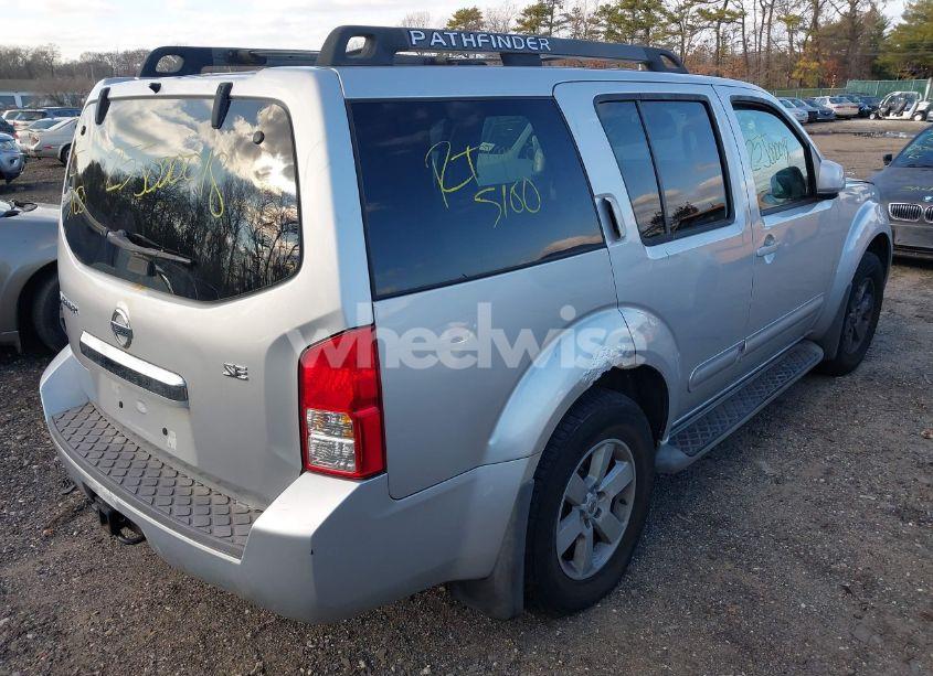 Photo 4 of 2008 Nissan Pathfinder SE (VIN 5N1AR18B28C662240)