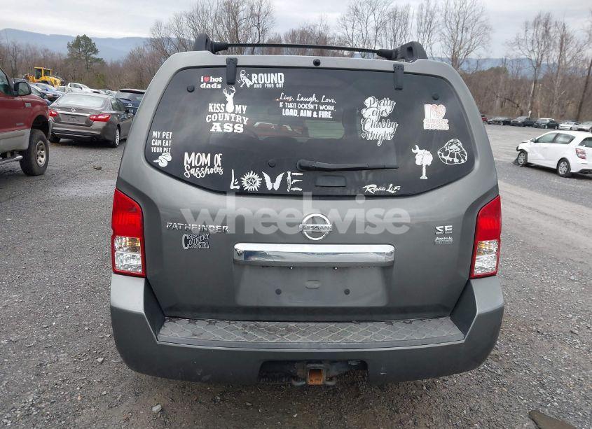 Photo 17 of 2008 Nissan Pathfinder SE (VIN 5N1AR18B48C650137)